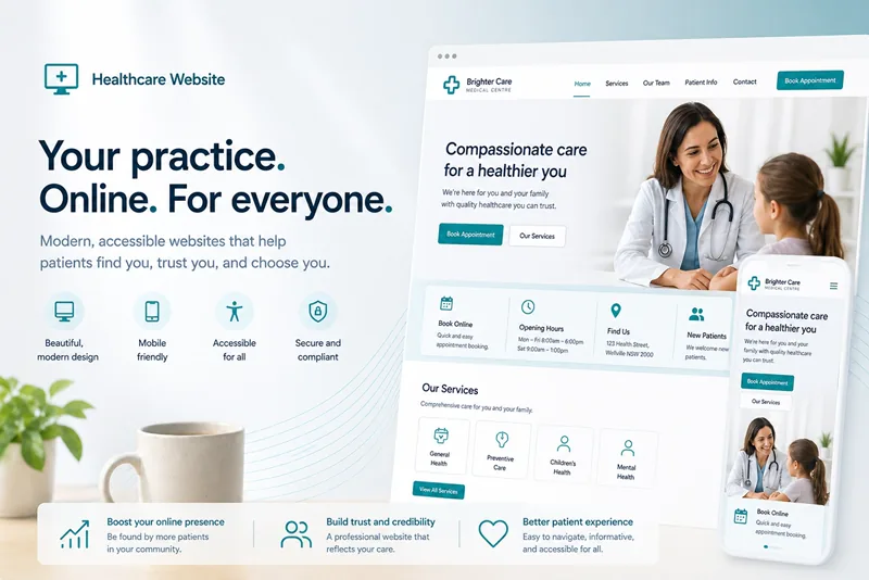 Tree View Designs NHS GP practice website